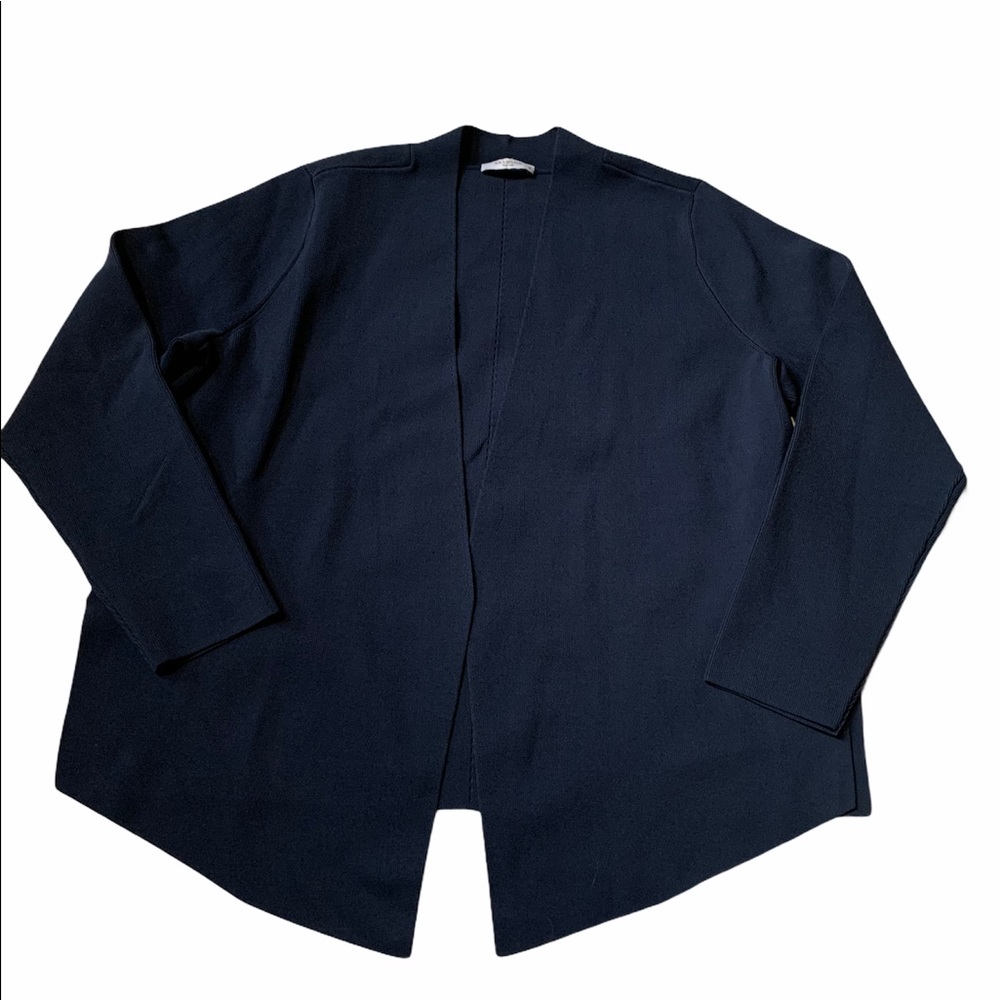 MM Lafleur Blue Knit The Sant Ambroeus Jardigan